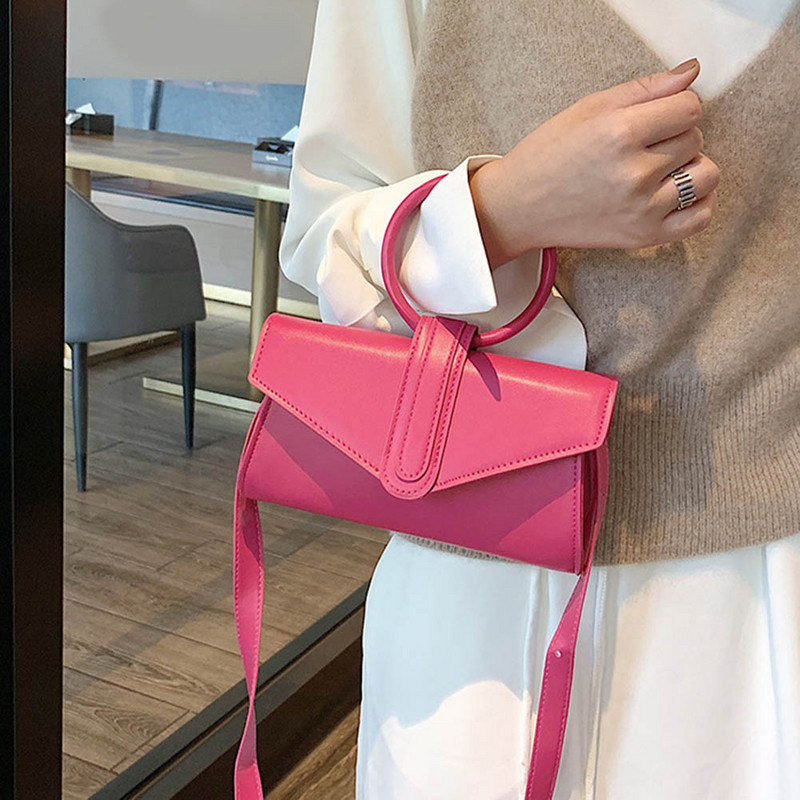 Νέα γυναικεία χειμερινή περιστασιακή ευέλικτη τσάντα μόδας Κλασική επωνυμία Σχεδίαση μονόχρωμη Γυναικεία Απλή κάλυμμα βελούδινης τσάντα ώμου