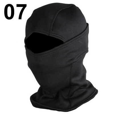Zimska muška taktička balaclava za cijelo lice Bandana kapa Skijaški sportovi na otvorenom Kampiranje Lov Biciklizam Kamuflažni topliji šal oko vrata