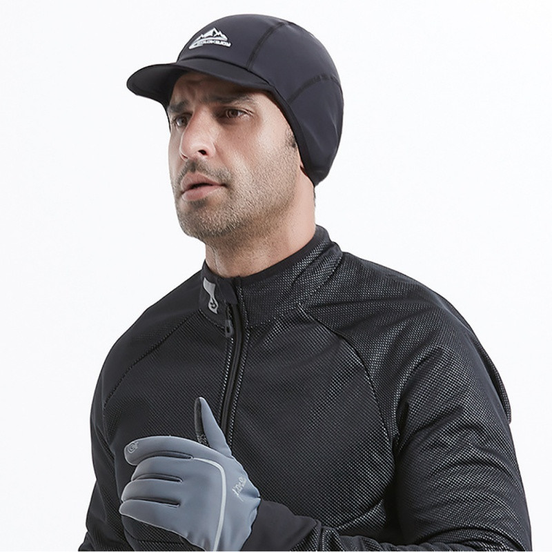 Talvised soojad rattasõidu suusamütsid Veekindlad jalgrattamatkad Jooksukõrvakaitse Mütsid meestele Naistele Paksus Kuumablokk Mütsid