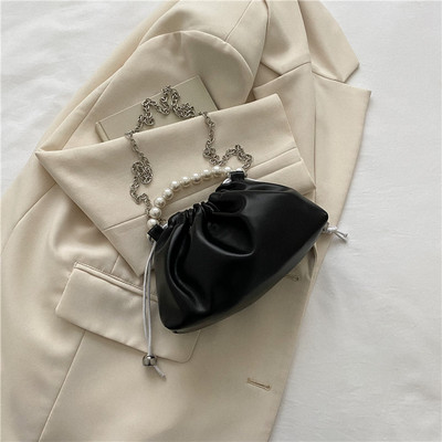 Μικρές τσάντες χιαστί για γυναίκες Cloud underarm tote bag Πλισέ δερμάτινο Pu πολυτελές ντιζάιν τσάντες γυναικείες τσάντες 2022 τάση