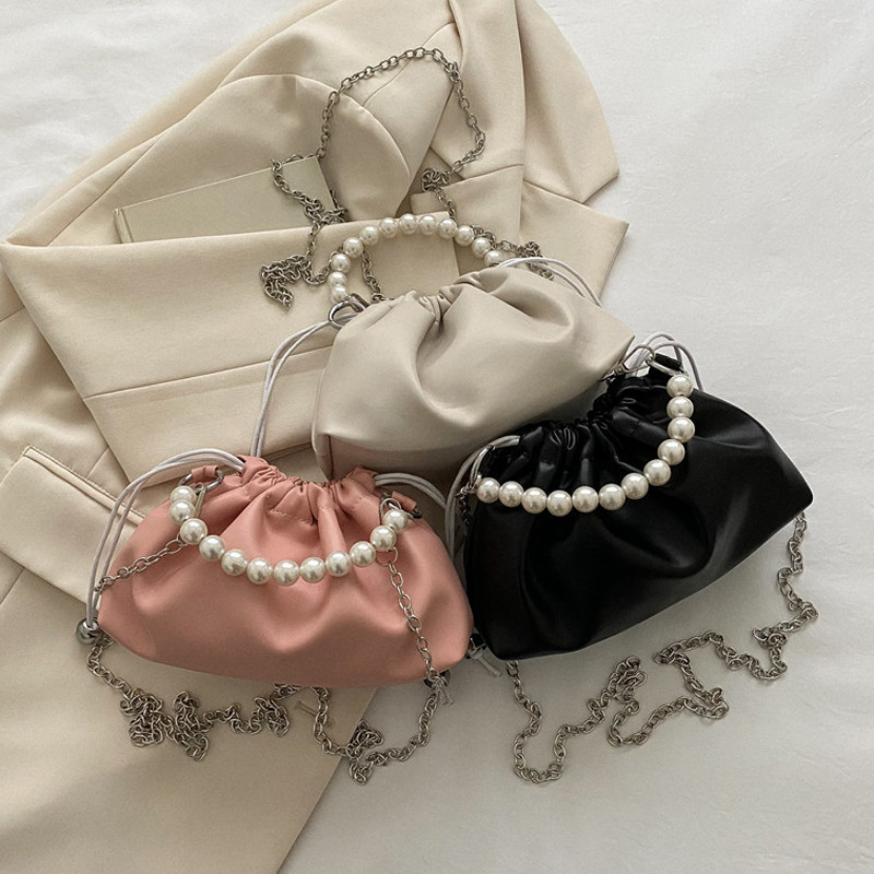 Μικρές τσάντες χιαστί για γυναίκες Cloud underarm tote bag Πλισέ δερμάτινο Pu πολυτελές ντιζάιν τσάντες γυναικείες τσάντες 2022 τάση