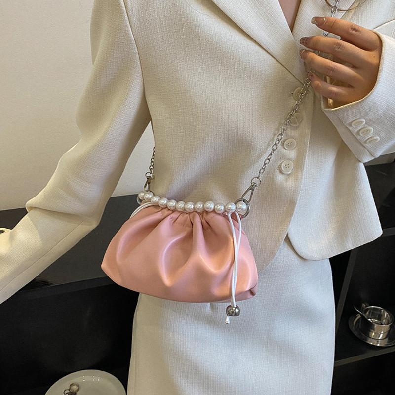 Μικρές τσάντες χιαστί για γυναίκες Cloud underarm tote bag Πλισέ δερμάτινο Pu πολυτελές ντιζάιν τσάντες γυναικείες τσάντες 2022 τάση