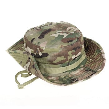 Нова шапка Boonie Мъжки анти-UV слънчеви шапки Шапка за риболов на открито Модни шапки с голяма периферия Дамска лятна шапка Мъжка шапка с кофа Sombrero Gorros
