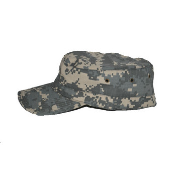 Маркови военни шапки Армейска камуфлажна войнишка шапка Висококачествена удебелена уморена шапка Мъже Жени Военна тренировъчна шапка 58-60 см