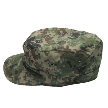 Маркови военни шапки Армейска камуфлажна войнишка шапка Висококачествена удебелена уморена шапка Мъже Жени Военна тренировъчна шапка 58-60 см