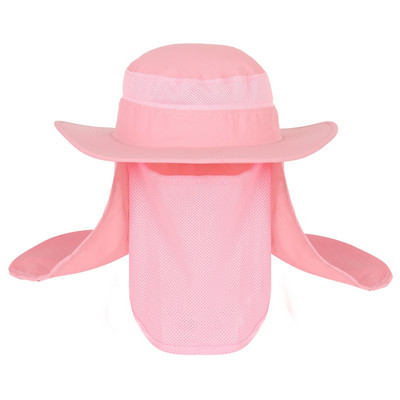 Õues tuulekindel päikesemüts Eemaldatav rätik hingav võrkkübar Jalgrattamatkad Matkamütsid Õues kalameeste klapimütsid