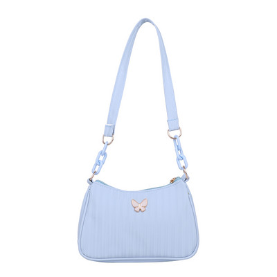 White Butterfly Shoulder Side Bag Designer 2022 Trend Lady Summer Νέα μόδα τσάντα μασχάλης Πολυτελής γυναικεία τσάντα συμπλέκτη Hobos
