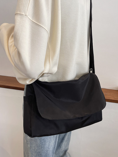 Lihtsa disainiga naiste õlakotid Nailonist naiste kevad New Shopper Messenger Crossbody kotid naistele veekindlad käekotid