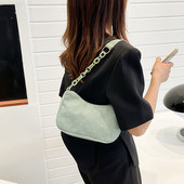 Вегански кадифени чанти през рамо Дамски дизайнерски прости ежедневни чанти за през рамо Модна универсална дамска чанта за персонализиране Dom105
