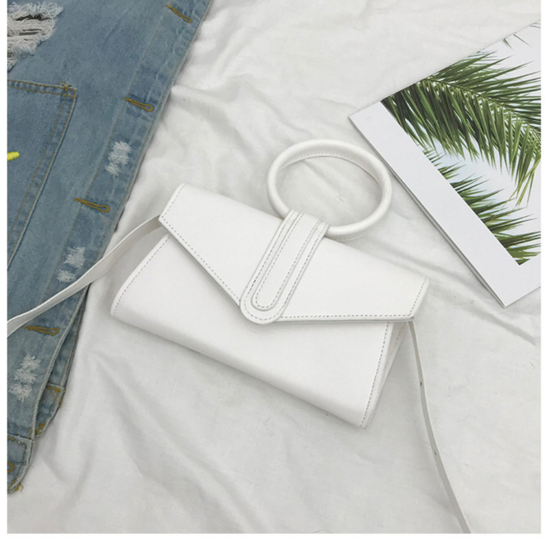 Naiste väike kaasaskantav käekott Retro-nahast õlakott Luksuslik disainiga kollane oranž kommivärv naiste mini Crossbody kott