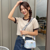 2022 Trend Women Laser Crossbody kott Messenger õlakott PVC tarretis Väike Tote Messenger kommid Värvid Kotid Laser Holograafiline