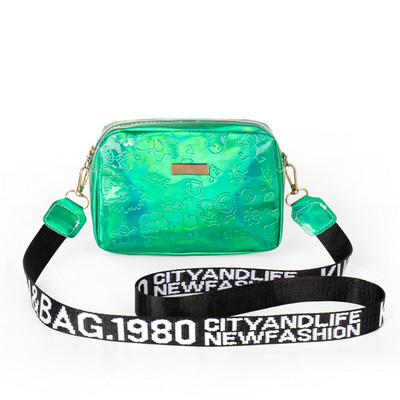 2022 Trend Women Laser Crossbody kott Messenger õlakott PVC tarretis Väike Tote Messenger kommid Värvid Kotid Laser Holograafiline