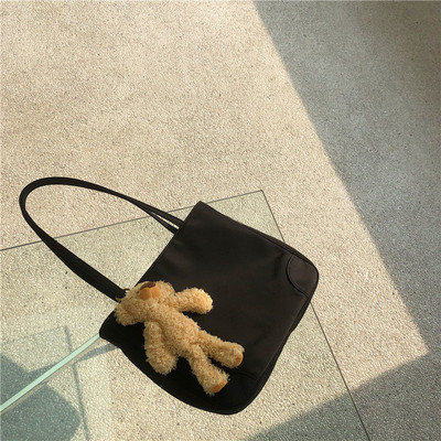 Genți de umăr portabile pentru femei, ocazional subrat, geantă din nailon, de capacitate mare, impermeabilă, toate se potrivesc, genți de mână pentru birou, pentru fiecare zi