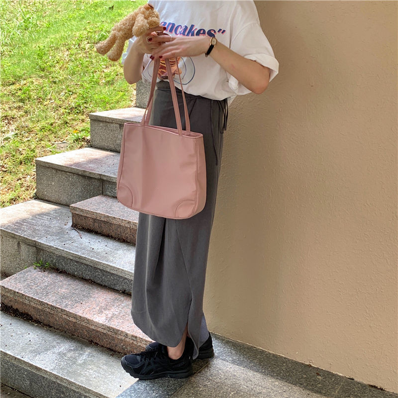 Genți de umăr portabile pentru femei, ocazional subrat, geantă din nailon, de capacitate mare, impermeabilă, toate se potrivesc, genți de mână pentru birou, pentru fiecare zi