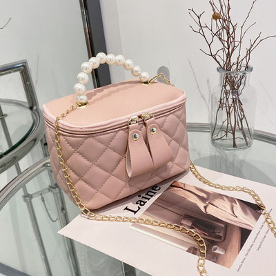 Модни през 2022 г. нови дамски чанти Messenger от изкуствена кожа Женски чанти през рамо през рамо за жени Висококачествени дамски чанти