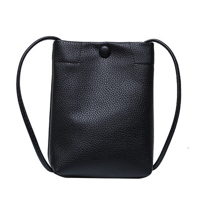 Νέες γυναικείες δερμάτινες τσάντες Pu γυναικείες τσάντες ώμου με κάδο Τηλέφωνο Θήκες κάρτας τσέπης Μόδα χιαστί τσάντες για κορίτσι