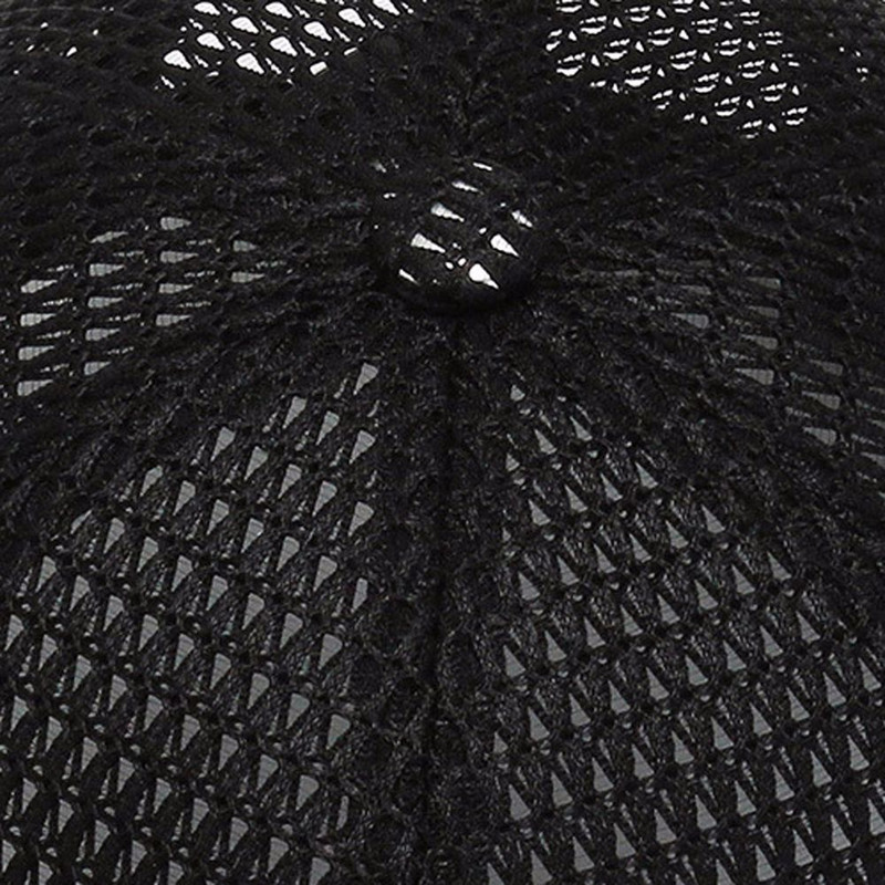 Καλοκαιρινό Unisex Άνδρες που ψαρεύουν Καπέλα του μπέιζμπολ Γυναικεία Καπέλα με αναπνεύσιμο διχτυωτό πλέγμα Μαύρα περιστασιακά αθλητικά Καπέλα Καπέλα