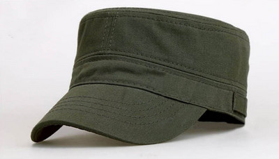 1 бр. Винтидж шапка на американската армия Cadet Military Patrol Tactical Cap Adjustable Outdoor Sun Huting Hat Unisex Camo Hat на едро