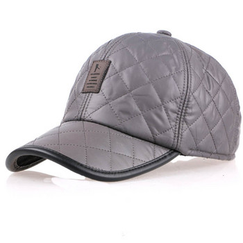 Χειμερινό καπέλο μπέιζμπολ για άνδρες Thicken Warm Outdoor Αντιανεμικό Trucker Ποδηλασία Πεζοπορία Προστασία αυτιών Earflaps Dad Hats Snapback A196