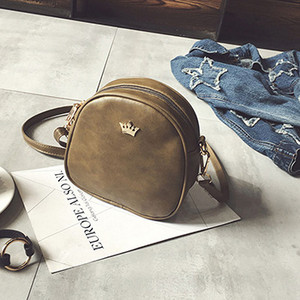 Juhuslikud väikesed keiserliku krooniga kommivärvi käekotid uus mood sidurid daamidele peokott naistele õlgade käekotid