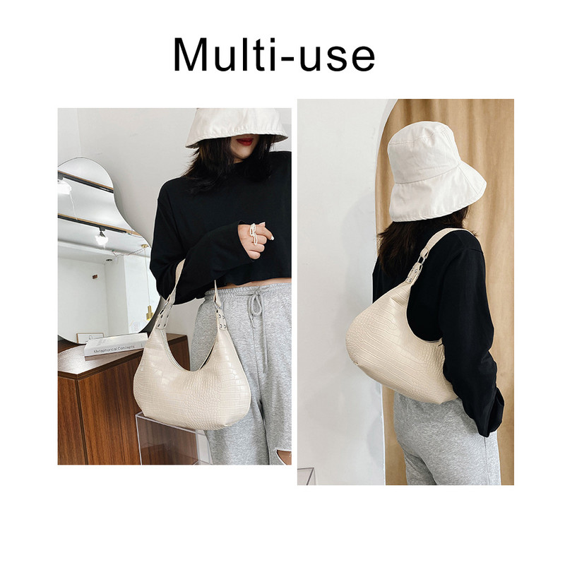 Τσάντες χιαστί ρετρό κροκόδειλου για γυναίκες 2020 Πολυτελείς τσάντες γυναικείες τσάντες σχεδιαστές Τσάντες σέλας Γυναικείες τσάντες και τσάντες