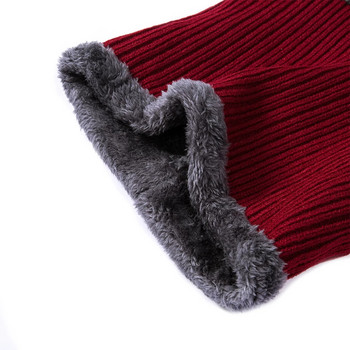 Ανδρικά Unisex Αθλητικά Χειμερινά Ζεστά Καπέλο Πλεκτά Γείσο Beanie Beanie Fleece Lined Beanie με γείσο