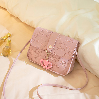 2022 Άνοιξη Καλοκαίρι Μίνι γυναικεία χιαστί τσάντα ώμου κινητού τηλεφώνου Νέα μόδα υφασμένη φούντα γυναικεία τσάντα ώμου διαγώνια