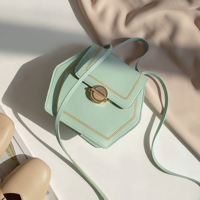 Hot Handbags Υψηλής ποιότητας PU Δερμάτινη τσάντα Messenger Γυναικείες τσάντες χιαστί για γυναίκες 2022 Trend Small Chain Shoulder Bag