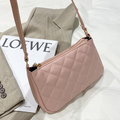 Hot Handbags Υψηλής ποιότητας PU Δερμάτινη τσάντα Messenger Γυναικείες τσάντες χιαστί για γυναίκες 2022 Trend Small Chain Shoulder Bag