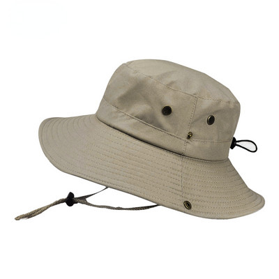 Päikesekaitse kalapüügimüts suvine hingav võrgust matkamütsid UV-vastased päikesekübarad mägironimismütsid õues ämbrikübar