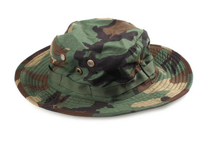 Νέα Tactical Airsoft Camouflage Boonie Καπέλα Στρατού Στρατιωτικό Καπέλο Cadet Summer Outdoor Camping Στρογγυλό ανδρικό καπέλο πεζοπορίας για ψάρεμα