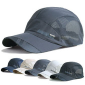 Sportska kapa Muška kapa Suha bejzbolska kapa za trčanje Ljetna mrežasta Gorras kapa s šiltom Ribička kapa Bejzbolska kapa Šešir za sunčanje za sportove na otvorenom, biciklizam