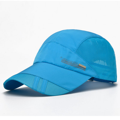 Sportska kapa Muška kapa Suha bejzbolska kapa za trčanje Ljetna mrežasta Gorras kapa s šiltom Ribička kapa Bejzbolska kapa Šešir za sunčanje za sportove na otvorenom, biciklizam