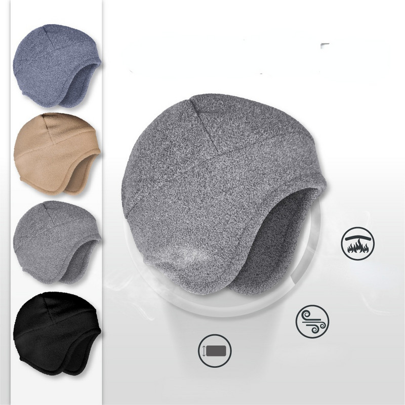 Õues fliisist müts Meeste matkamine Matkamine Talvine kalapüük Meeste müts Tuulekindel jalgrattasõit Jaht Sõjaline Taktikaline Müts Nokamüts