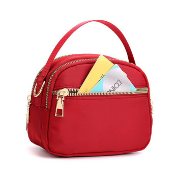 Нова дамска ежедневна найлонова малка чанта Дамска чанта през рамо Портфейл Чанта за телефон Мини ръчна чанта за момичета Чанта през рамо Чанти за съобщения