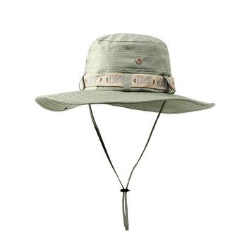 Cleaning Ανδρικά καλοκαιρινά καπέλα ηλίου με φαρδύ γείσο Καπέλο σκοπευτή υπαίθριου κάμπινγκ Καπέλο ανδρών Στρατιωτικό Tactical Cap Nepalese Hat UV Protection Fish