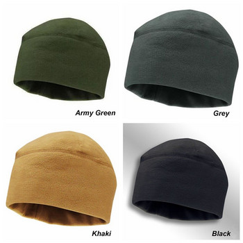 Едноцветни ловни дишащи мъже, жени, ветроустойчива бонета, военна тактическа шапка, туристически шапки, тюбетейка, поларени шапки