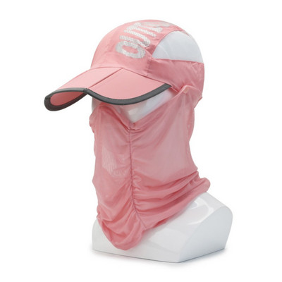 Καλοκαίρι Άντρες Γυναικεία Πτυσσόμενο καπέλο μπέιζμπολ που στεγνώνει γρήγορα, αντηλιακό καπέλο με πέπλο εξωτερικού χώρου Sport Plus Καπέλο με μεγάλο γείσο