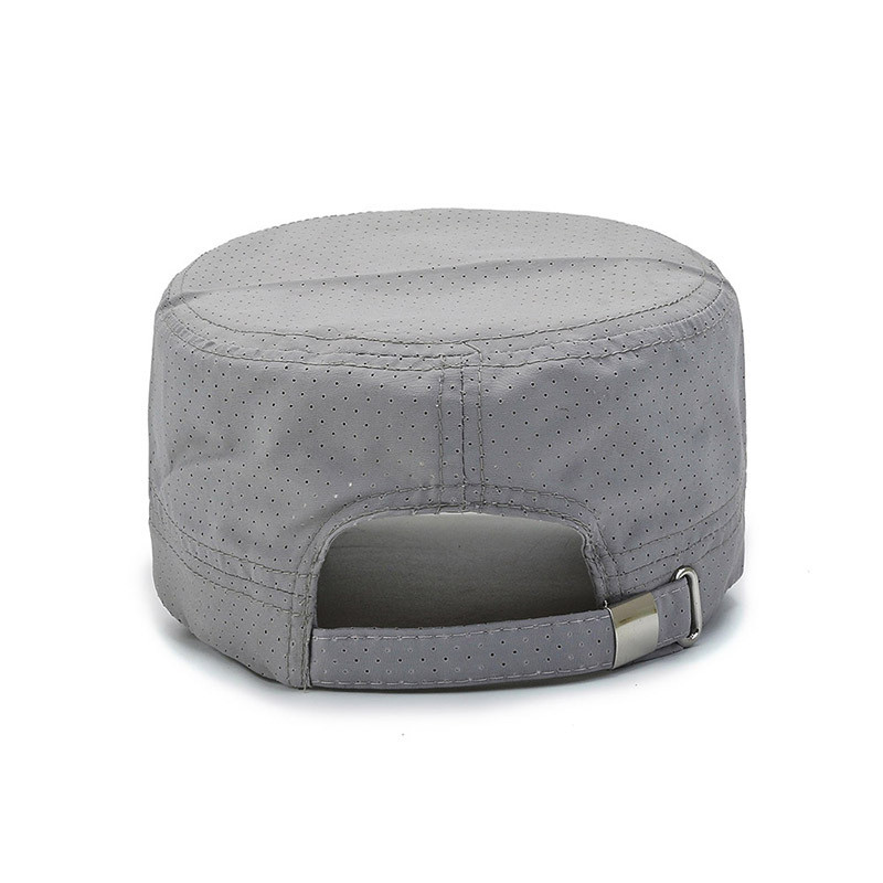 NIXHIT Νέα καλοκαιρινή αθλητική τρύπα αναπνέουσας γρήγορης ξήρανσης Ανδρικά γυναικεία επίπεδη καπέλα Ταξίδι Αναρρίχηση τρέξιμο Καπέλο ψαρέματος A214