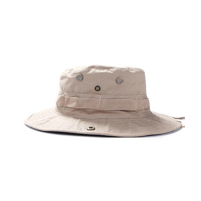 Taktikaline meeste kaameraarmee sõjaväelane Boonie Bush džungli päikesemüts väljas matkamise kalapüügi müts klassikaline ümar müts