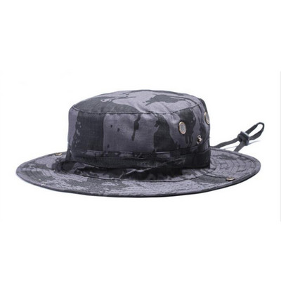 Taktikaline meeste kaameraarmee sõjaväelane Boonie Bush džungli päikesemüts väljas matkamise kalapüügi müts klassikaline ümar müts