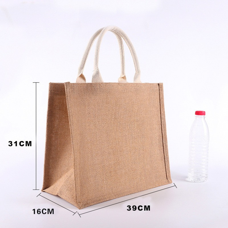 Καλοκαιρινή τσάντα ώμου Μεγάλης χωρητικότητας Λινά τσαντάκι παραλίας Γυναικεία τσάντα τσάντα αγορών Γυναικεία τσέπη συμπλέκτη υψηλής ποιότητας