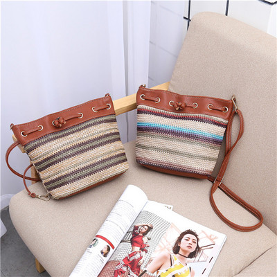 Jiessie & Angela olcsó női táska cross body táskák női kézitáskák szalma nyári kis futártáska