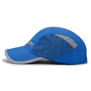 NIXHIT Лятна слънцезащитна тънка дишаща бързосъхнеща мъжка бейзболна шапка Спорт на открито Пътуване Туризъм Риболов Шапка за катерене A284
