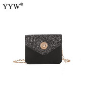 Мини дамска чанта за през рамо от изкуствена кожа Малки чанти за през рамо Висококачествена дамска чанта за момичета Ежедневни чанти Едноцветни водоустойчиви