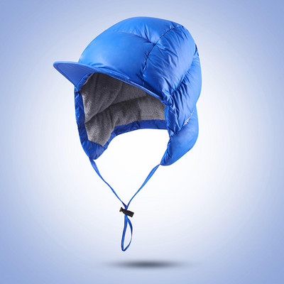 Tuulekindel Duck Down Peaked Caps Müts Suusa alla kõrvaklapiga mütsid Soojad ülikerged rattasõiduks Telkimiseks Suusatamiseks Jalgrattaks Mehed Naised Külma ilmaga