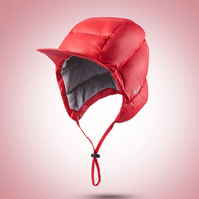 Tuulekindel Duck Down Peaked Caps Müts Suusa alla kõrvaklapiga mütsid Soojad ülikerged rattasõiduks Telkimiseks Suusatamiseks Jalgrattaks Mehed Naised Külma ilmaga