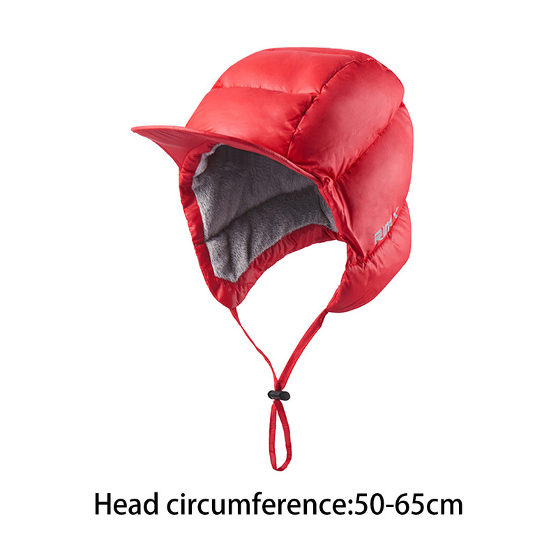 Tuulekindel Duck Down Peaked Caps Müts Suusa alla kõrvaklapiga mütsid Soojad ülikerged rattasõiduks Telkimiseks Suusatamiseks Jalgrattaks Mehed Naised Külma ilmaga