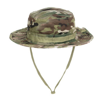 Καπέλα καμουφλάζ Boonie Tactical US Army Bucket Καπέλα Στρατιωτική Multicam Παναμάς Καλοκαιρινό καπέλο Κυνήγι Πεζοπορία υπαίθρια Camo Καπέλα ανδρών