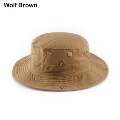 Kamufliažinė Boonie skrybėlė Taktinė JAV armijos kibiro kepurės Karinės daugiakamerės Panamos vasaros kepurė Medžioklė Žygiai Lauke Camo Kepurės nuo saulės Vyrai